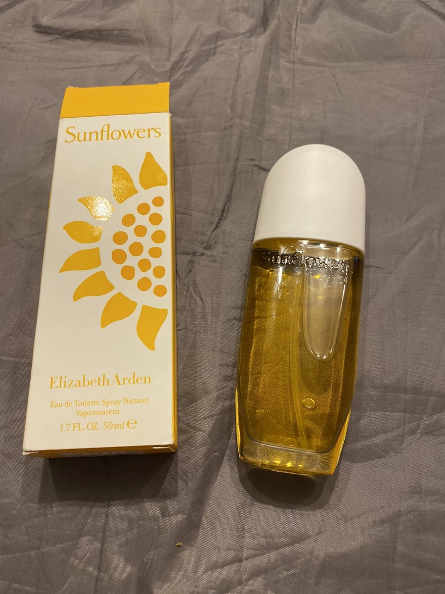 Sunflowers Perfume for Women By Elizabeth Arden Eau De Toilette Spray 1.7  oz | eBay