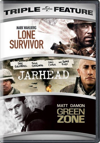 Lone Survivor / Jarhead / Green Zone Triple Feature (DVD) Mark Wahlberg