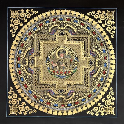 【 太陽神Dewa Iswara 】　曼荼羅　バリ仏画　額装　77×54ｃｍ 太陽神Dewa Iswara 】 曼荼羅 バリ仏画 額装 77×54cm 太陽神Dewa