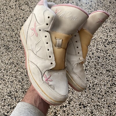 LA GEAR VINTAGE 1991 WMNS HI TOP U4W  EU36 RARE OLDSCHOOL HI TOP