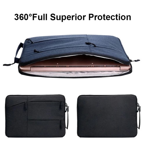 Neu Mehrzweck Laptop Hülle Tasche mit Griff für 11" 12" 13" 14" 15" 15,6" Laptop - Bild 5 von 21