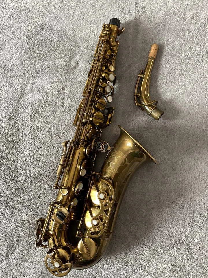 Fantástico saxofón alto guardado armario buffet crampón super dinacción coleccionistas Foto 2 de 4