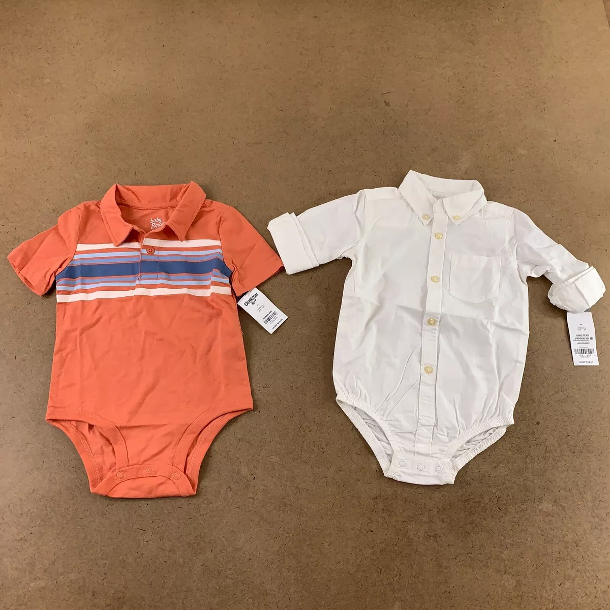 Baby boy cheap collared bodysuit