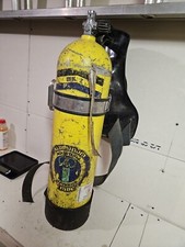 US DIVERS Aluminum Aqua Lung Cylinder Tank, Vintage