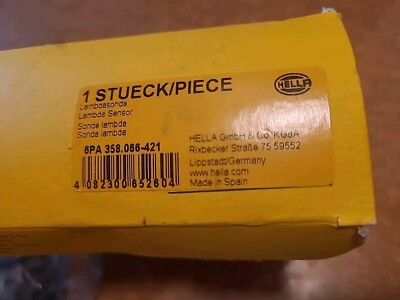 HELLA LAMBDASONDE passend für AUDI A1 A3 A4 A5 A6 A8 Q7 R8 PORSCHE CAYENNE SEAT