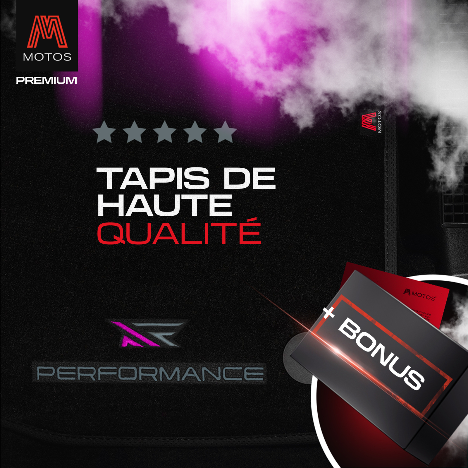 Tapis Sol Velour Performance pour Kia Optima I 2000-2005