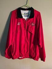 Logo Athletic Indiana University full zip coat red Large