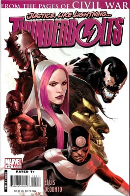 THUNDERBOLTS #110 (VOL 1)  MARVEL COMICS  MAR 2007  NM  1ST PRINT