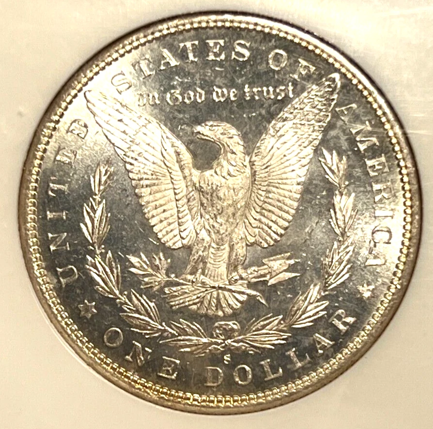 1880 S Morgan Silver Dollar MS 65 PL with Mirrors! Spectacular Coin. NGC ON SALE - Image 4 of 4