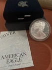 1998-P Silver American Eagle Proof coin! Uncirc, W/ Box & COA, Gorgeous!