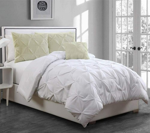 Pinch Pleat Set of 2pc Pillow Shams All Solid Colors & Sizes 800 TC 100% Cotton - Picture 13 of 36