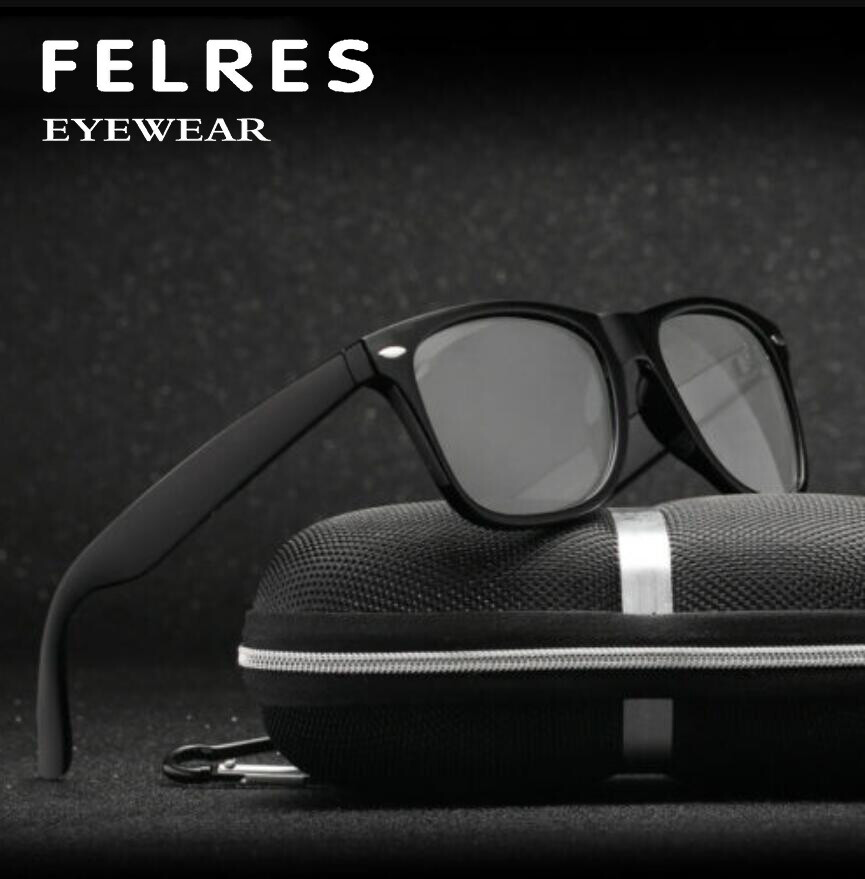 FELRES Unisex Square Sunglasses – Polarized UV400 Protection Sunglasses For Sports & Daily Wear - View #2