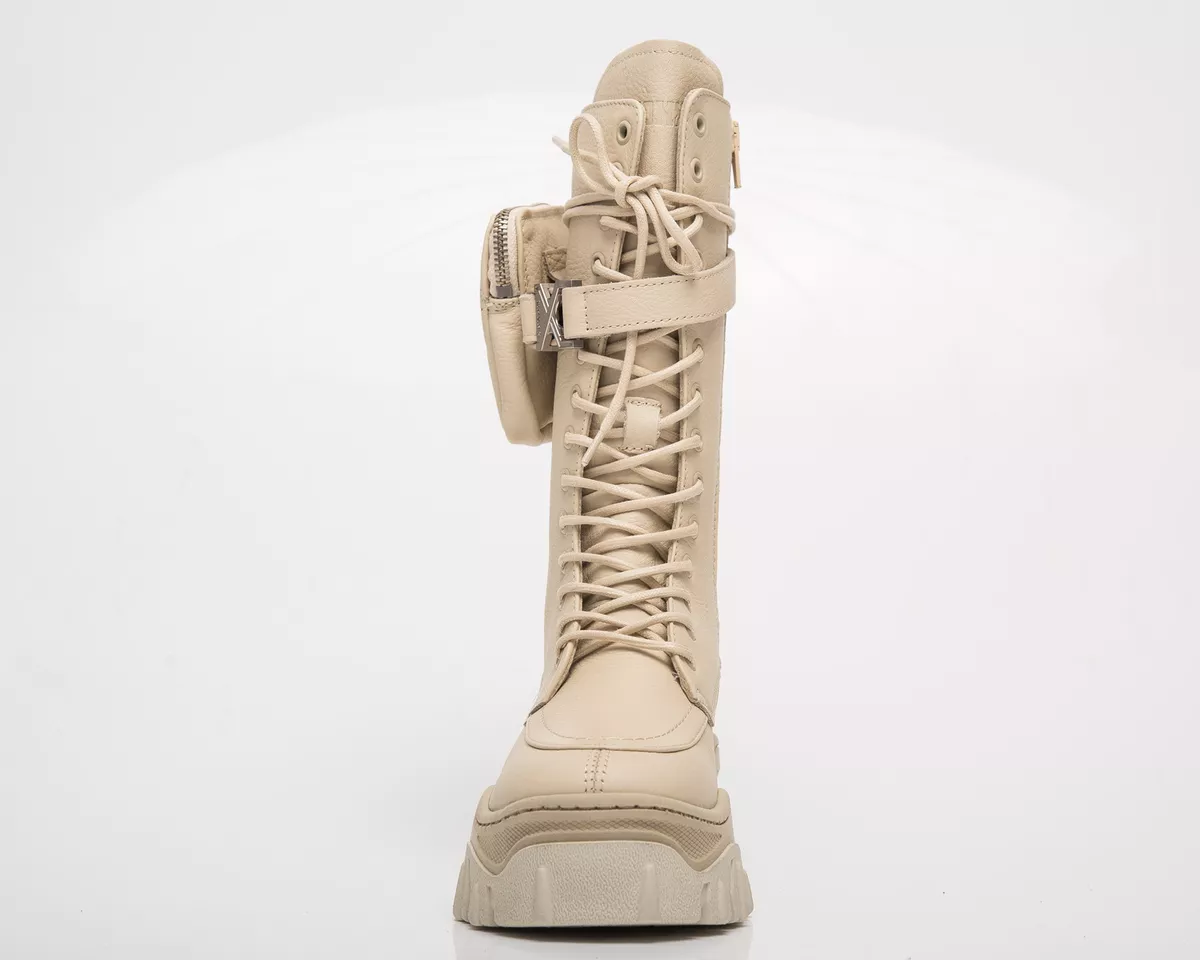 Bronx boots beige new arrivals