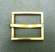 1" 25mm Solid Brass Square Belt Buckle