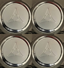 Mopar Rallye Wheel Fratzog Center Cap Insert.  Set Of 4  1-916 Diameter Tape