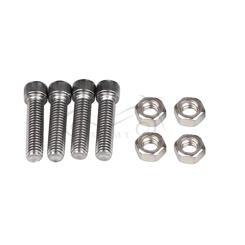 1 1/2" Tall Handlebar Risers Black For Harley Heritage Softail Sportster 1200 - Picture 6 of 14