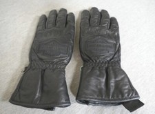 Women's Harley Leather Thermolite Lined Driving Motorcycle Winter Gloves Sz Sm