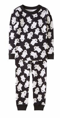 Hanna Andersson Spooky Smiles Halloween Pajama Set Kids Size 160