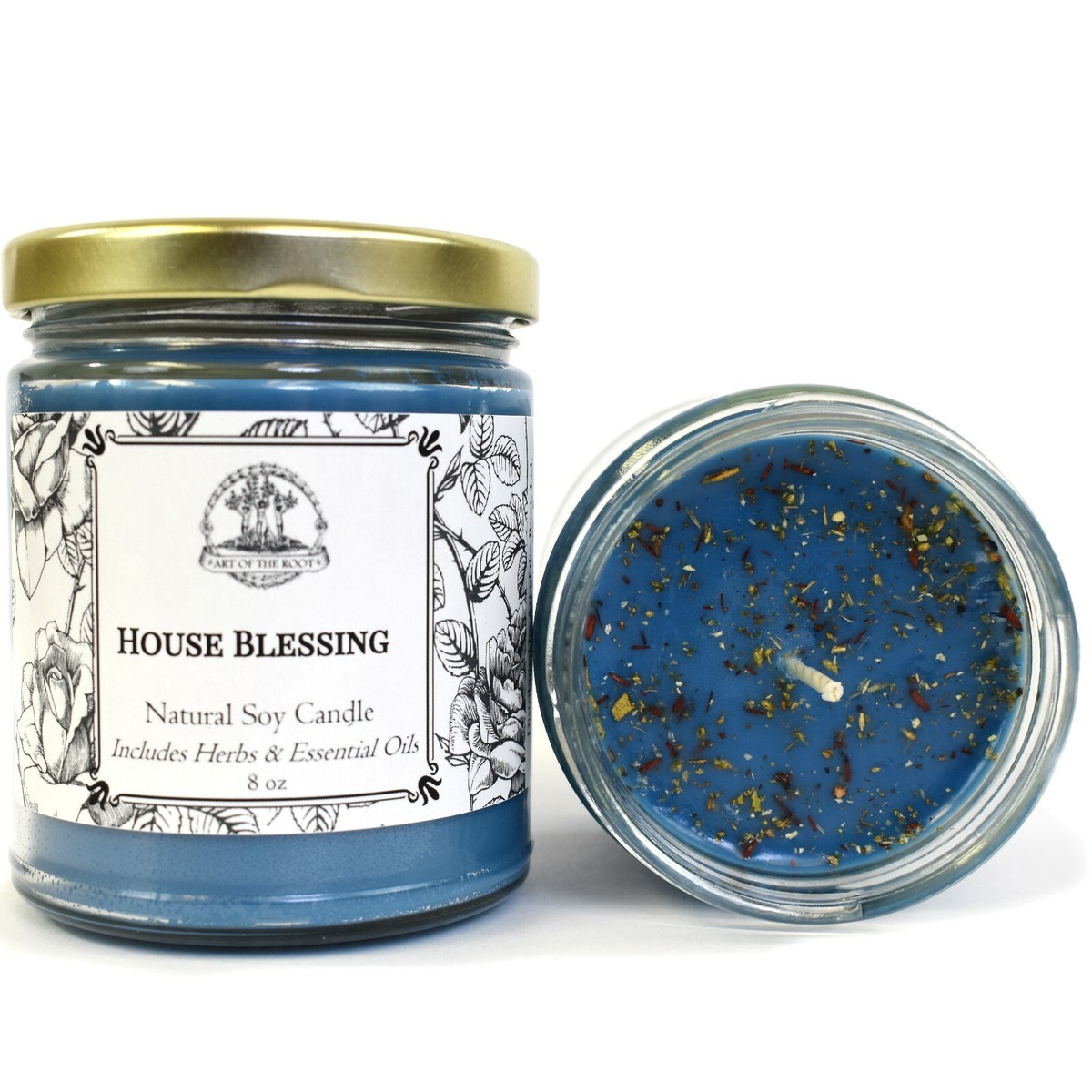 Aazon.co: Good Fortune Spell Candle By Art Of The Root | Handade