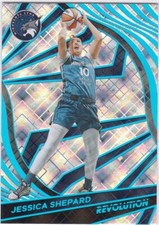 2022 Panini Revolution WNBA Cosmic #2 Jessica Shepard #44 /99