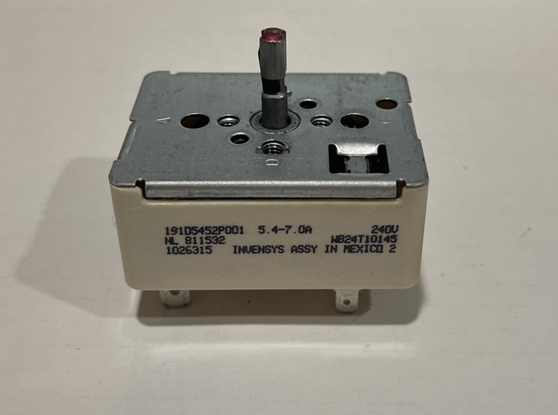 WB24T10145 OEM GE Range Burner Switch