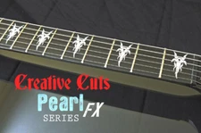 Goat Head B.C. Rich MOP Fretboard Markers Inlay Sticker Decal for BASS & GUITAR
