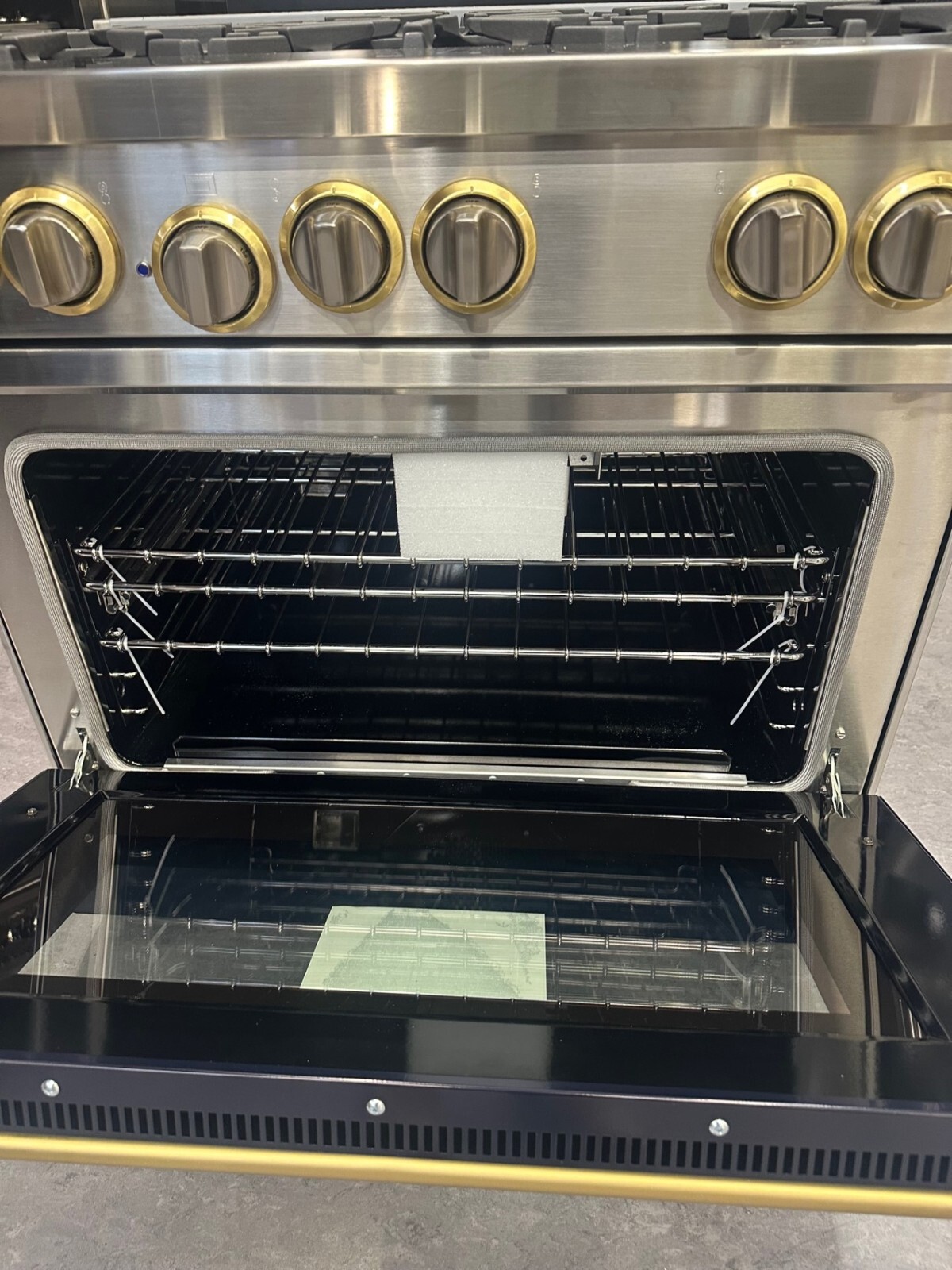 Blue Star 36 inch Freestanding Natural Gas Range with 6 Open Burners