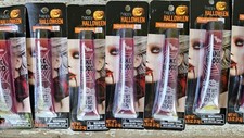 Lot of 14 - Fake Blood .75 oz Tubes - Happy Halloween Makeup Costume Walgreens