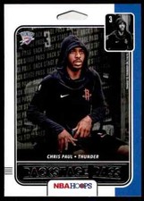 2019-20 Panini NBA Hoops Chris Paul Backstage Pass Oklahoma City Thunder #2