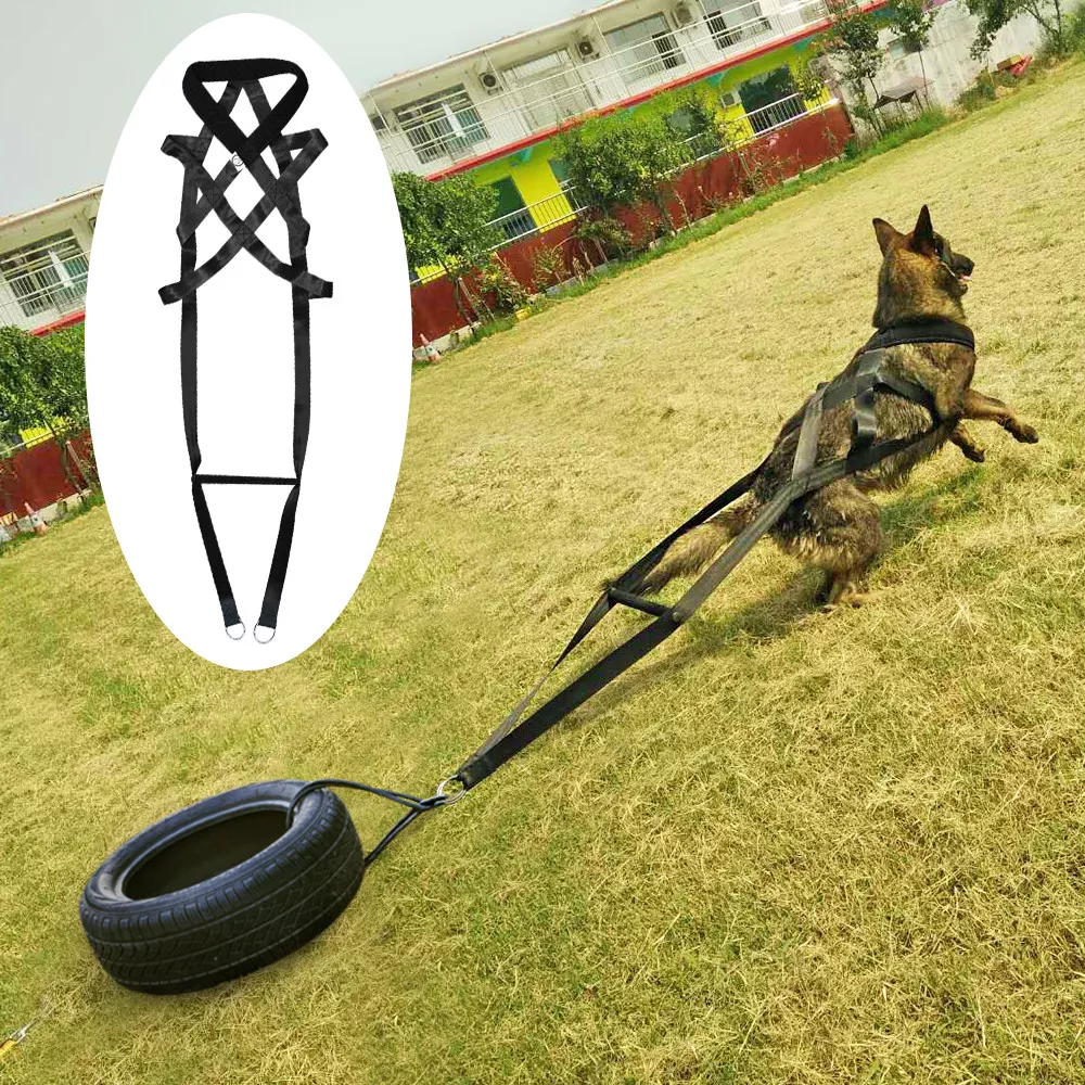 Dog Weight Pulling Harness Sport Exercises Training Tool for