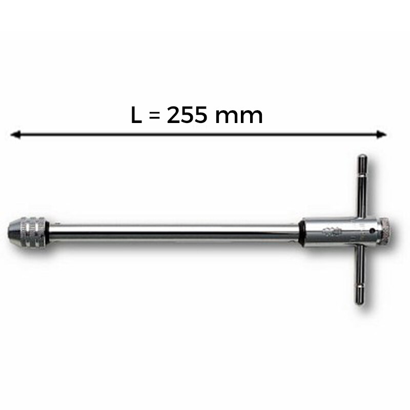 Giramaschi a Cricchetto USAG 618 L | Serie Lunga 255mm | 2,6-5,5mm