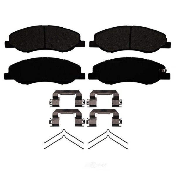 Disc Brake Pad SetQuickStop Disc Brake Pad Front fits 1820 Honda