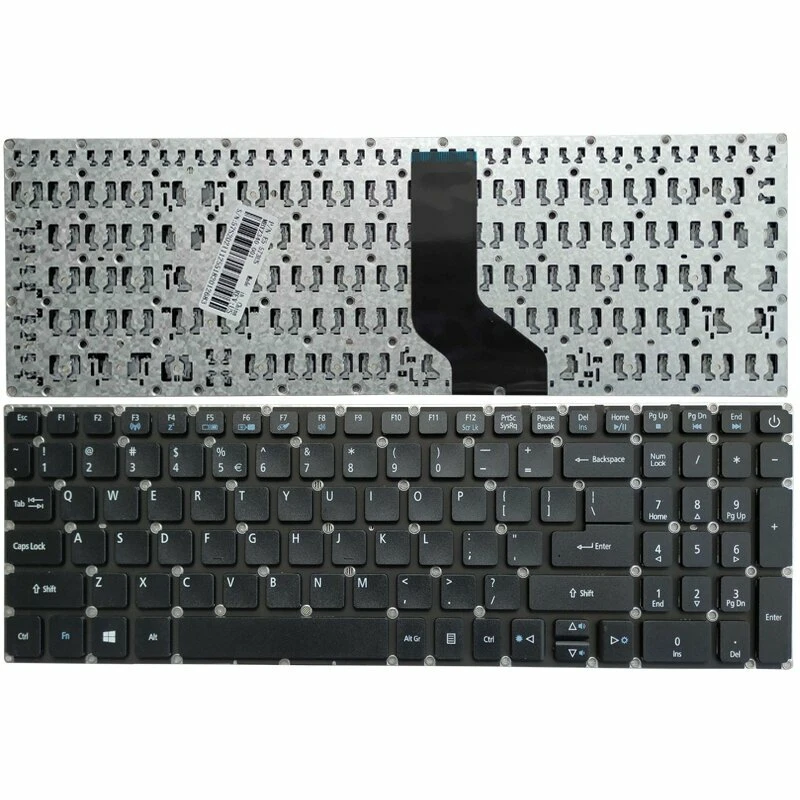 Teclado de EE. UU. PARA Acer Aspire E5-574,E5-574G,E5-532,E5-532G,E5-574 E5-552 E5-552G Foto 4 de 4