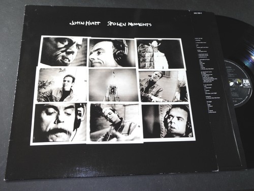 John Hiatt NM LP Stolen Moments, ois, 1990 vinyl