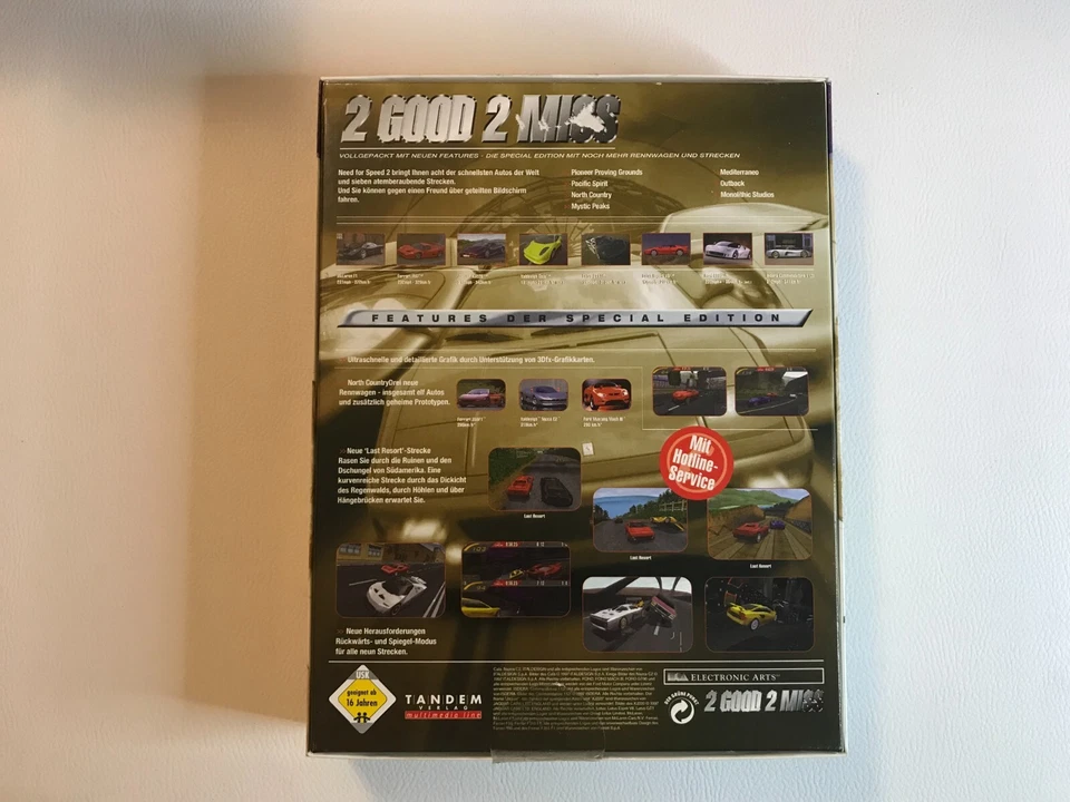 Need For Speed II - Special Edition - PC - Big Box - Klassiker - Bild 4 von 4