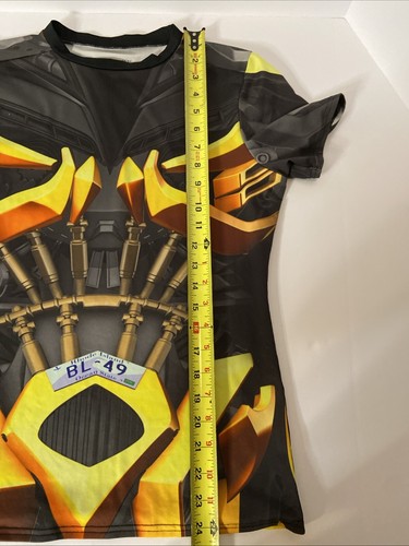 Under Armour Alter Ego Transformers Bumblebee Fitted Shirt Boys Youth XL - Picture 14 of 17