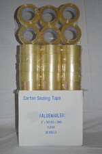 24 Rolls Packaging Box Carton Sealing Tape 2x110 YARDS