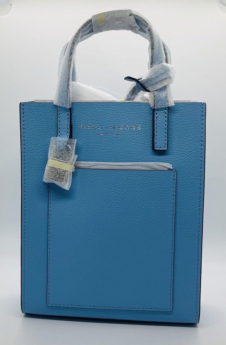 【関税込み】The Micro Tote Bag - Marc Jacobs - Cotton - Blue Brand New 100% Authentic Marc Jacobs Micro Tote - Air Blue