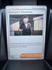 Giovanni's Charisma 161/165 Sv: Scarlet & Violet 151 Regular