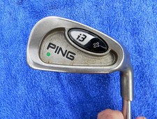 PING GOLF i3 GREEN DOT 4 IRON Steel Shaft Right Handed Used Golf 36.25" Shaft