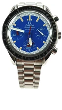 Omega SpeedMaster Reduced Schumacher Ref.3510.80.00 Blue Dial Chronograph 39mm