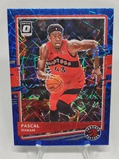 2020-21 Panini Optic Pascal Siakam Blue Velocity Card No.105