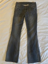 Big Train Victoria Vintage Jeans with back pocket gem designs Size M