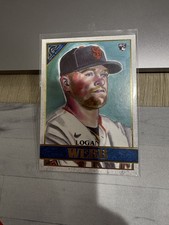 2020 Topps Gallery Logan Webb #13 Blue /50 Rookie Card RC W/ 2026 /250 Bonus. rookie card picture