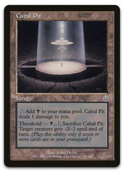 Cabal Pit - Odyssey #315/350 Uncommon Land