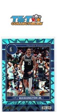 P.J. Washington Jr. 2024-25 Hoops Teal Explosion #39 Dallas Mavericks 29a