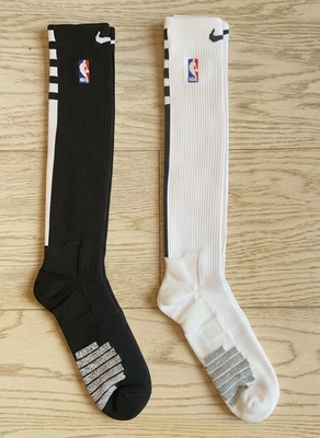#ad Nike NBA ELITE Socks Knee High Size L $21.99
