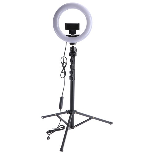 1 Set 8 Inch LED Ring Lamp Live Stream Fill-in Light Beauty Filling ...