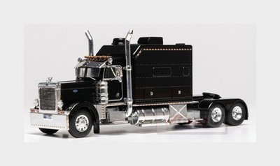 1:64 IXO Peterbilt 379 Custom Tractor Truck 3-Assi 2002 black 64TR016B Modell