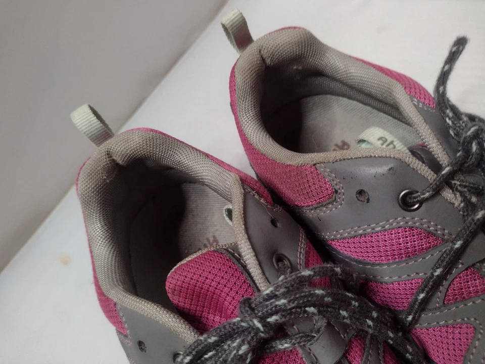 Ahnu Mujer Rockridge Zapatos Tenis 8.5 Rosa Gris Senderismo Trail Gorp X Foto 4 de 4